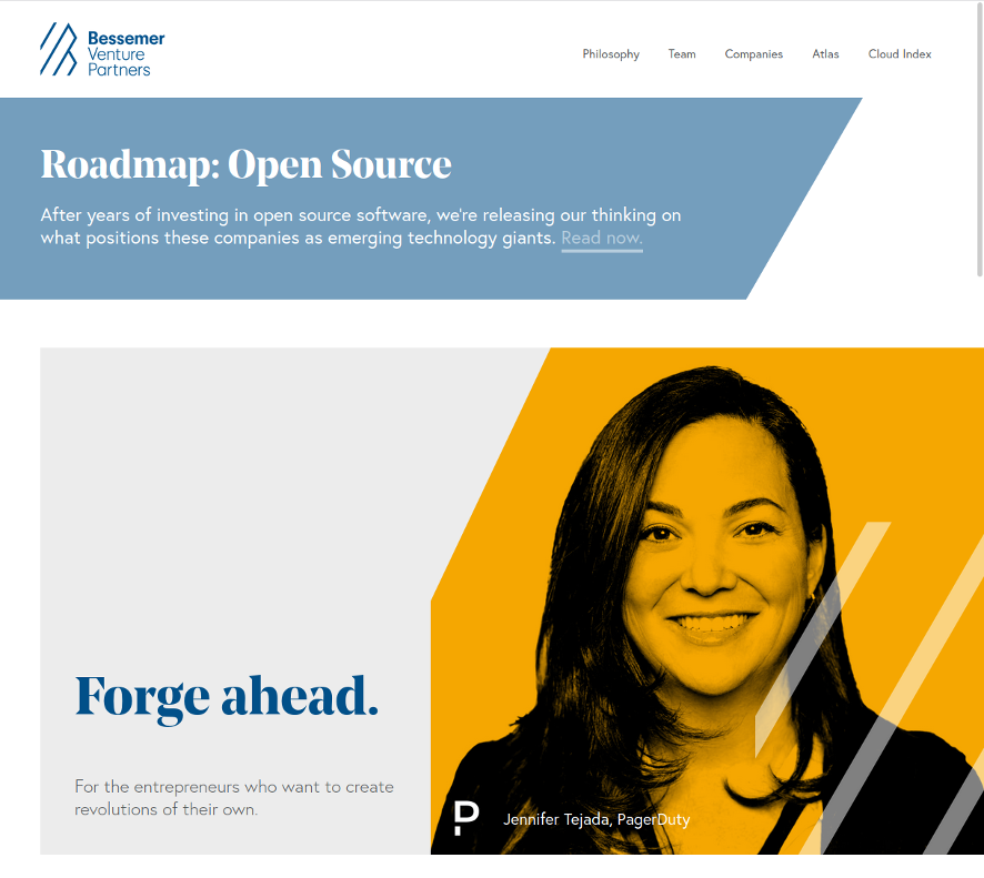 Bessemer Venture Partners (BVP) screenshot